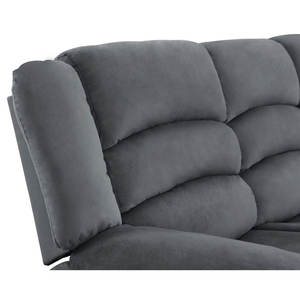 Funda de tela supercómoda para sofá de 3 plazas, cubierta reclinable Manual de estilo moderno para sala de estar, suministro de fábrica - Product Image 3