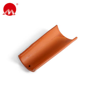 Tuile <span class=keywords><strong>demi</strong></span>-<span class=keywords><strong>ronde</strong></span> M1504, tuile à crête, tuile de toit courbe - Product Image 4