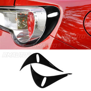 1 Paire de caches de feux arrière noirs pour Toyota GT86 2013-2020, garnitures de feux arrière, autocollants pour feux arrière - Product Image 1