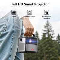Projecteur DLP de l'usine Projector Source pour la vente en gros, projecteur home cinéma WiFi 6 et Bluetooth pour les distributeurs mondiaux