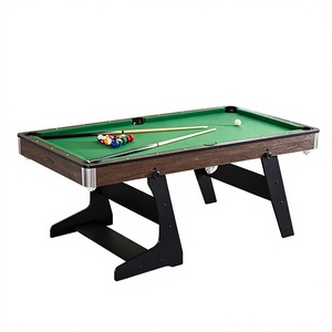 6ft Folding Pool Table <b>Snooker</b> <b>Billiard</b> Combo Dining Game Table Portable Indoor Recreation TP-6003G - Product Image 4