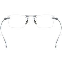 Gafas Borregls sin montura de titanio para hombre, diseño de marca, montura ultraligera, gafas cuadradas sin marco para mujer, gafas ópticas 185914