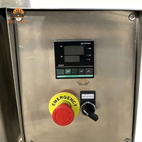 Ketel Perebus Vertikal SUS304 Food Grade, Pemanas Minyak Termal Elektrik Digital untuk Sup, Bubur, Pengolahan Sayuran, Bersertifikasi CE