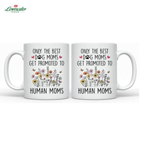Mug à café et thé en céramique personnalisable par sublimation, 11oz et 15oz, idéal pour la fête des Mères, vente en gros, nouveauté 2026