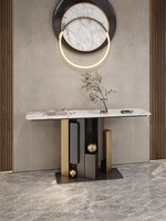 Meilleure Table Console Moderne en Métal pour Salon, Chambre et Bar à la Maison