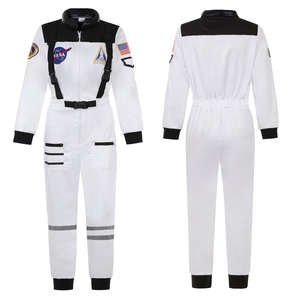 <strong>Adult</strong> Astronaut Costume for Men Women Space Jumpsuit Spaceman Outfit Halloween Cosplay <strong>Dress</strong> <strong>up</strong> - Product Image 6