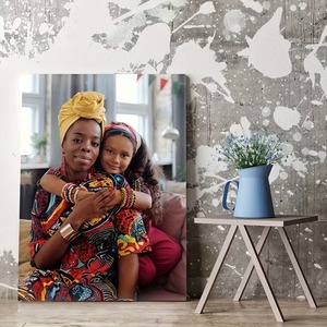Arte de Pared con Fotos Personalizadas, Impresiones en Lienzo Personalizadas, Decoración Moderna para Sala de Estar, Cuadro Enmarcado - Product Image 4