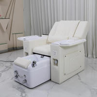 Fauteuil de massage de salon en cuir synthétique de haute qualité, spa électrique pour les pieds, canapé de pédicure, portable, pour la salle de sport et la maison, design moderne