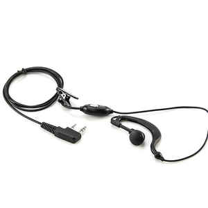 Kit Oreillette Anti-Bruit avec Micro PTT et Haut-Parleur pour Talkie-Walkie Baofeng ETA001 E001 BF UV5R 888S - Écouteur à Crochet d'Oreille - Product Image 3