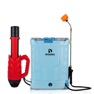 Factory Provide Plastic Battery Garden Rechargeable 16 Liters Agricultural Knapsack Sprayer With Motor