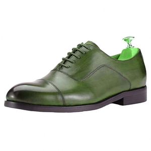 Chaussures plates en cuir noires pour hommes, style britannique décontracté, pour affaires, mariage et soirée - Product Image 3
