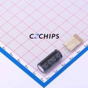 Condensador Electrolítico de Aluminio de Orificio Pasante 50ZLH330MEFCT810X23, Orificio Pasante, D10xL23mm 330uF 20% 50V 1.029A-120Hz - Product Image 1