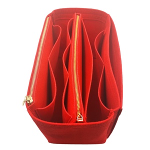 Beliebte Filz-Kosmetiktasche im Ausverkauf, Bunte Filztasche-<span class=keywords><strong>Organizer</strong></span>, Herausnehmbare Filz-Handtaschen-Einlage, Damen-Reisetasche - Product Image 3