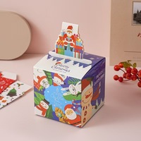 Divertido Set Sorpresa de Navidad para Mejores Amigos con Tarjeta de Regalo Extraíble, Papel Reciclable y Plegable con Acabado Bronceado