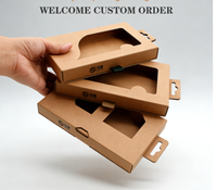 Boîte d'emballage personnalisée pour téléphone portable pour la vente au détail, en carton ondulé, personnalisation de la marque