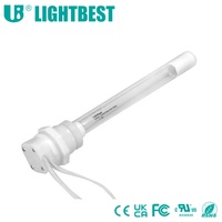UV-Lampe Lightbest für Zuhause, Büro, Hotel, Teich, Fisch, Wasser, Halb-Tauchbare Keimtötende UVC-Lampen 8W 254nm Quarzröhrenleuchte