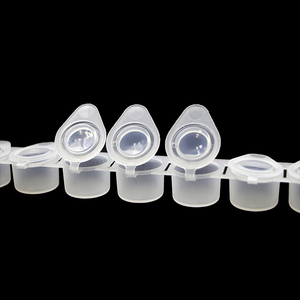 Mini pots de peinture en plastique transparent avec couvercles, contenants vides pour peinture et eau, pour le mélange de vernis à ongles - Product Image 4