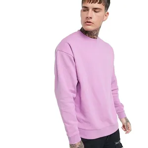 Hoge Kwaliteit Custom Fabrikanten 100 Katoen Ronde Hals Sweater Fashion Crewneck Sweatshirt Mannen