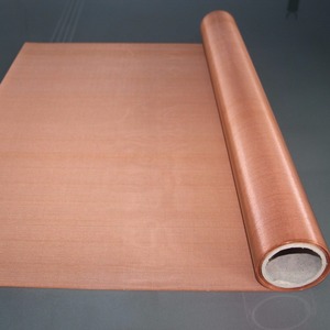 Woven Copper <b>Wire</b> <b>Mesh</b> Filter 200-400 <b>Mesh</b> Decoiling Service Factory Sale - Product Image 3