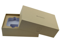 Boîtes cadeaux personnalisées de luxe pour appareils électroniques intelligents, avec couvercle rigide, éponge, laminage mat, gaufrage, revêtement UV, matériaux recyclés, montre