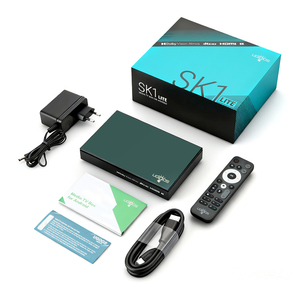 2026 UGOOS SK1 <span class=keywords><strong>Lite</strong></span> S928X-K Amlogic 4+64GB WiFi6 1000M 8K BT5.x Décodeur Android 14 Boîtier TV intelligent IA Lecteur multimédia - Product Image 1