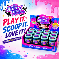 Gooey Gummies Interaktive Süßigkeiten Essbarer Schleim-Snack zum Teilen mit Bunten Flüssigen Bonbons