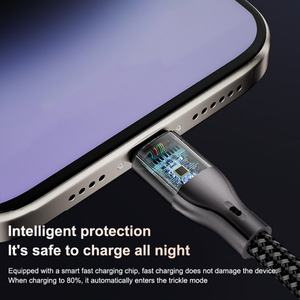 Cable de Carga para Teléfono de Alta Calidad de 120 W, 3 en 1, Cable de Datos USB Tipo C Universal para Teléfono Móvil y Computadora Portátil - Product Image 5