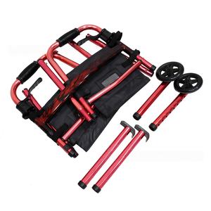 Andador Plegable con Protección Solar, <span class=keywords><strong>de</strong></span> Aluminio, Resistente, Plegable, <span class=keywords><strong>de</strong></span> Liberación Rápida, Ayuda para Caminar, con Freno <span class=keywords><strong>de</strong></span> <span class=keywords><strong>Mano</strong></span> para Personas Mayores o con Discapacidad - Product Image 2