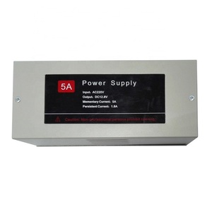 แหล่งจ่ายไฟควบคุมการเข้าออกแบบเชิงเส้น DC12V 5A ทนทานต่อแรงดันไฟฟ้าเกิน สำหรับใช้งานภายในอาคาร พร้อมระบบล็อคและตัวควบคุมแบบสแตนด์อโลน - Product Image 2