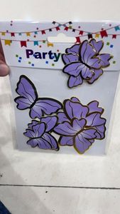 ของตกแต่งเค้กผีเสื้อ3D หลากสีสำหรับงานปาร์ตี้วันวาเลนไทน์งานแต่งงานสุดโรแมนติกและงานเฉลิมฉลองพิเศษ - Product Image 4