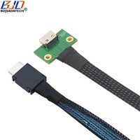 Ocular PCI-E SFF-8611 4i Male ke SFF-8612 4i Female Server SSD Adapter Data kabel ekstensi 30CM 50CM