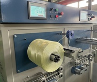 Máquina bobinadora de cuerda de rafia PP, máquina bobinadora de cuerda, bobinadora de bobina de cordel