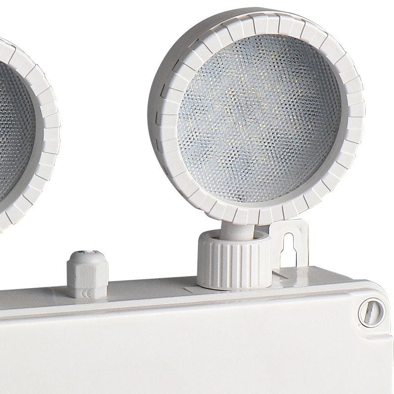 YCheng IP67 Outdoor Double Head Emergency Light 6V Lead-Acid Battery 2-Year Warranty