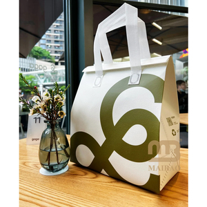 Eco desechable papel de aluminio café burbuja Boba leche té para llevar bolsa aislada café entrega de comida térmica no tejida bolsa térmica - Product Image 1