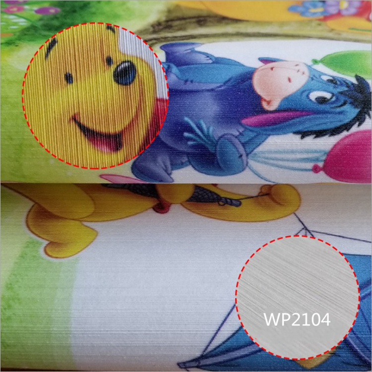 Imperméable à l'eau tissu mural pour d'impression en latex