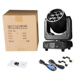 ไฟสปอตไลท์ LED 4-in-1 7X40W RGBW ไฟเวทีดิสโก้ขนาดใหญ่ซูม/ซูมดีเจ/บาร์ DMX512ขยับได้สำหรับคอนเสิร์ต - Product Image 6