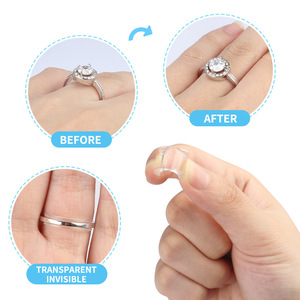 Ajusteur <span class=keywords><strong>de</strong></span> taille d'anneau transparent <span class=keywords><strong>invisible</strong></span> Resizer Anneaux lâches <span class=keywords><strong>Réducteur</strong></span> Ajusteur d'anneau - Product Image 4