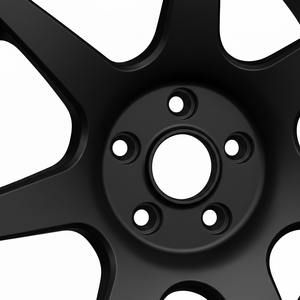 Rines de Aleación de Aluminio Forjado Multirradio en Negro Brillante Personalizados de 18, 19 y 20 Pulgadas 5x114.3 para Automóvil - Product Image 3