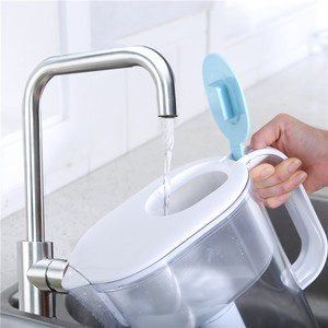 Cấp thực phẩm ABS nhựa máy lọc nước bình kích hoạt bộ lọc carbon xách tay Clo kim loại nặng giảm Jug - Product Image 5