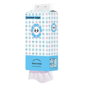 Pañuelos Faciales de Pulpa de Madera Virgen, Tipo Suspensión, Embalaje Suave, con Logotipo Personalizado al por Mayor - Product Image 2