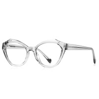 Monture optique en TR90 de style Ins, verres anti-lumière bleue, forme polygonale, 2141-1