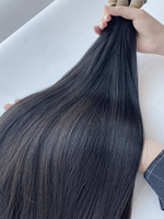 Fournisseur de choix : Cheveux humains 100% naturels en vrac, pointes pleines, 100g par paquet, cheveux vierges pour femmes