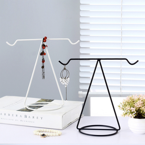 Gold Plated Necklace Holder Showroom Showcase Display Necklace Jewelry Holder Jewelry <b>Stand</b> for Table Decoration - Product Image 2