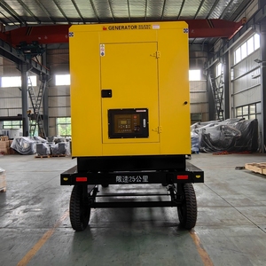 Nhỏ gọn 250kva di động 3 pha máy phát điện diesel Trailer loại 200Kw tự động bắt đầu cơ khí đốc 220V 1500rpm tốc độ 50Hz - Product Image 2