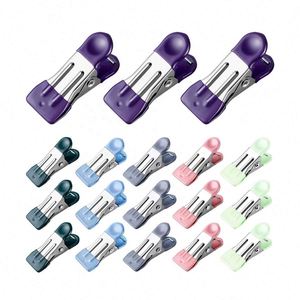 Mini pinces à linge métalliques personnalisées portables de 2,17 pouces, clips de sac pour photos alimentaires, promotionnels, robustes, pour usage extérieur - Product Image 1