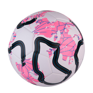 Balón de Fútbol de PVC de Alta Calidad con Logotipo Personalizado, Cosido a Máquina, Textura de Diamante, para Recreación, Venta al Por Mayor de Fábrica en Vietnam - Product Image 2