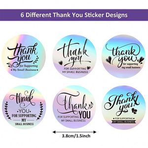 Merci de soutenir ma petite entreprise - Autocollants et étiquettes pour enveloppes, pochettes à bulles et emballages de sacs cadeaux - Product Image 3