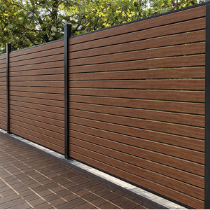 <span class=keywords><strong>Valla</strong></span> <span class=keywords><strong>de</strong></span> <span class=keywords><strong>WPC</strong></span> <span class=keywords><strong>de</strong></span> Longitud Personalizable Panel <span class=keywords><strong>de</strong></span> Privacidad para Exterior Impermeable Ecológico Duradero Compuesto <span class=keywords><strong>de</strong></span> Madera y Plástico para <span class=keywords><strong>Jardín</strong></span> - Product Image 1