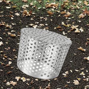 Grille de protection pour gouttière en acier inoxydable, filtre anti-feuilles pour jardin et usage domestique, évite les blocages - Product Image 3