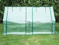 Mini Serre à toit Peak Serre pour semis et plantation de fleurs 180x90x90cm